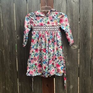 Maxmallata 6 Smock Flower Dress